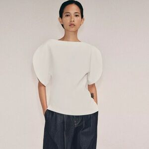 Zara Balloon Sleeve Top , ZW Collection- brand new with tags, never worn